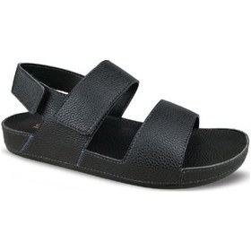 Resim Ceyo 9964-9 Anatomik Taban Erkek Sandalet Siyah 40-45 Siyah 