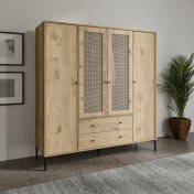 Resim Venatto Trio Hasırlı Xl Dolap 