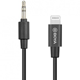 Resim Boya BY-K1 Lightning to 3.5mm Mikrofon Kablosu 