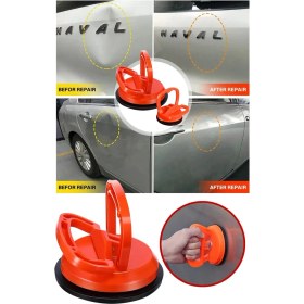 Resim Dafs Vantuz Tekli K-249 Ibıco Vakumlu Seramik - Cam Tutucu 11 cm 4 adet 