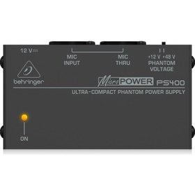 Resim Behrınger Ps400 Ultra-Compact Fantom Güç Kaynağı 