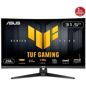 Resim Asus Tuf Gamıng Vg32vqm5b 31,5&amp Quot 0,5ms, 250hz, Fullhd Curved, Dp, 2xhdmı, Va Panel, 1500r, Display Widget Center, Gamıng Monitör 