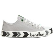 Resim Benetton | Bn-30620-3374 Gri - Kadın Spor Ayakkabı (533394123) 