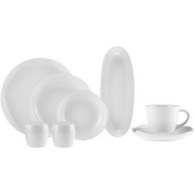 Resim Karaca Forever Bone Novem 32 Parça 6 Kişilik Kahvaltı Takımı 