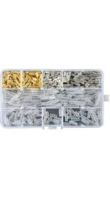 Resim Motorobit 200 Parça 4 Çeşit 3.5 mm Bullet Konnektör Seti 