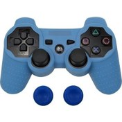 Resim Playstation 3 Için Ps3 Denetleyicisi Için Silikon Koruyucu Cilt Kapaği 2 Mavi 