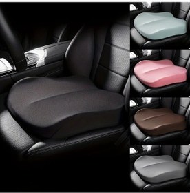 Resim Sunshine022 Pembe Kalın Oturma Yükseltici Delikli Kadın Sürücü Koltuğu Tüm Araçlar 