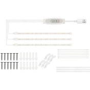 Resim Gajeena Bitki Büyüme Led Şeridi - 3'lü Usb Aydınlatma, 4 Parlaklık Seviyeli, 24 Saat Zamanlayıcı Mor - Pembe 