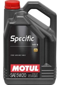 Resim Motul Specific 948 B 5W-20 Tam Sentetik Motor Yağı 5 L 