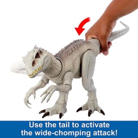 Resim Jurassic World Kamuflaj Dinozor Figürü HNT63 