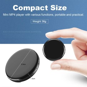 Resim Ruizu M1 Mini Hoparlörlü Bluetooth Mp3 Çalar 16GB 