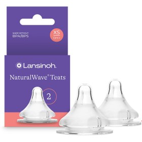 Resim Lansinoh Natural Wave Nipple XS Biberon Emzigi - Standart / Standart 