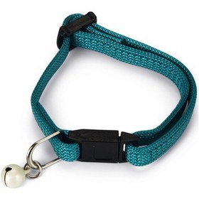 Resim Beeztees Yavru Kedi Boyun Tasması, Zilli, Yeşil, 15-22cm 