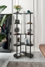 Resim messer MARİPOSA LAMBADER KİTAPLIK SİYAH 