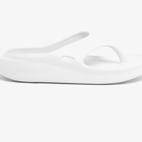 Resim Lacoste Meduz Flip Flop Kadın Beyaz Terlik 