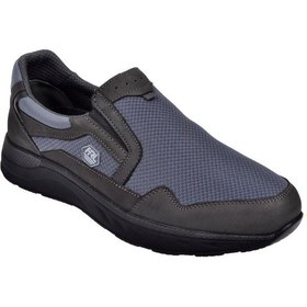 Resim Forelli Comfort Üzeri File Erkek Spor Ayakkabı For-46005 Füme Füme 