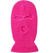 Resim Neon Pembe Balaclava Kayak Maskesi Kılıfı Pembe Diğer 