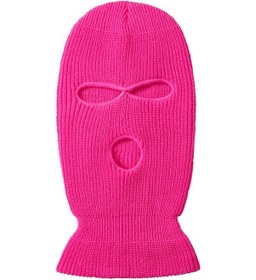 Resim Neon Pembe Balaclava Kayak Maskesi Kılıfı Pembe Diğer 