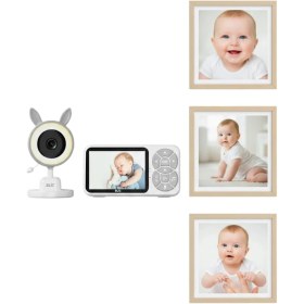 Resim Epilons Gece Görüşlü Bebek Telsizi Besleme Hatırlatıcılı LCD Ekran 