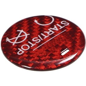 Resim Start Buton Kapağı Kırmızı Mustang Gt Huiliang 