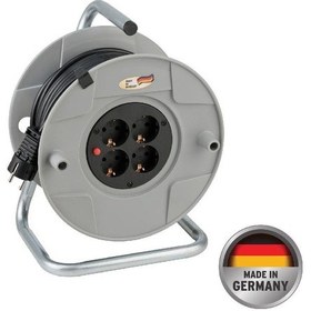 Resim Brennenstuhl Garant Serisi Ip20 Lisanslı 16 A Sigorta Şalterli 40m Makaralı Kablo H05vv-f 3g1,5 40 Metre 