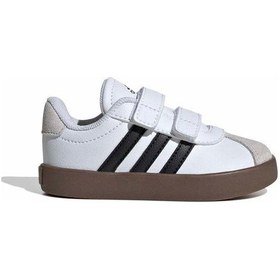 Resim Adidas Vl Court 3.0 Bebek Beyaz Sneaker Beyaz 