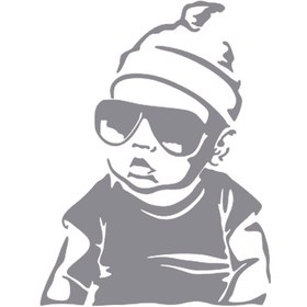 Resim Dijitonline Arabada Bebek Var Araba Sticker - Oto Sticker - Araba Sticker - 20 Cm 
