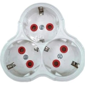 Resim Hırdawhat Golyat Üçlü Piriz Papatya Yuvarlak Kablosuz Üçlü Priz 