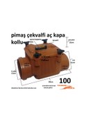 Resim Çekvalf Plastik 100 Lük Logar Klape Çevvalf Mandalli Metal Kapak 
