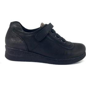 Resim Mammamia 6030 23ka Kadın Günlük Ayakkabı - Siyah Nubuk-siyah Nubuk Siyah Nubuk 