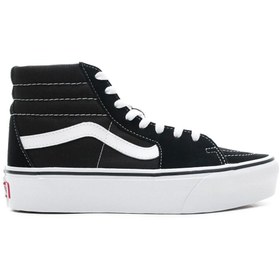 Resim Vans Ua Sk8-hi Platform 2.0 Unisex Siyah Sneaker 
