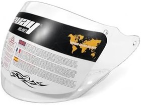 Resim MOTOSİKLET KASK CAMI SWAY 706-700-733 ŞEFFAF (CLEAR) 
