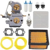 Resim 578 24 34-01 C3-el53 Karbüratör Kiti K750 K760 510 Zama C3-el43c + Hava Filtresi Yakıt Ampulü Spark Pl S202412246558 