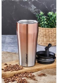 Resim Cooker Ckr2049 400 Ml Çelik Bardak Termos Siyah - Mavi 