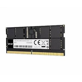 Resim LEXAR LD5S16G56C46ST-BGS RAM NB DDR5 SO-DIMM 16GB 262 PIN 5600MBPS CL46 1.1V- BLISTER PACKAGE 