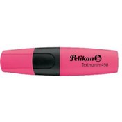 Resim Pelikan Fosforlu Kalem Pembe 490 