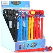 Resim 07 Uçlu Karışık Kahraman Figürlü Kurşun Kalem - 9021330451394del 