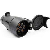 Resim Wondernest 2 Adet Vp170ec 7 Pin 12v Rv Römork Priz Su Geçirmez Konnektör Ab Tak Diğer 