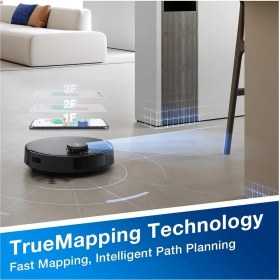 Resim Deebot N20 Plus Robot Süpürge, 8000PA Emiş, Otomatik Boşaltma 