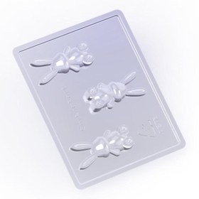Resim Beysa Çikolata Kalıbı Surenapart 3 Lü Pvc Tavşan 