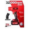 Resim Auhma Ahv-18 21V 32.000 RPM Şarjlı Turbo Hava Üfleyici - Li-ion Jet Blower 