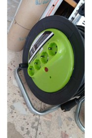 Resim DEDE Makaralı Uzatma Kablosu - 3x2.5 Ttr 25 Metre 