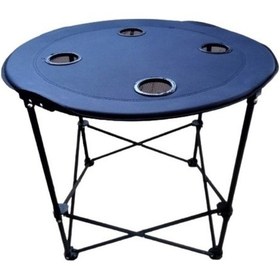 Resim Barışmağazaları Yuvarlak Çantalı Kamp Masası 