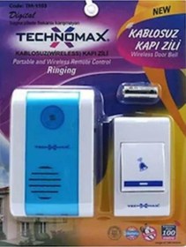 Resim Kablosuz 100 Mt Mesafeli Kapı Zili 