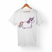 Resim Alfa Tshirt Unicorn Çocuk Beyaz Tişört 