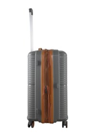 Resim V379 Aura Y.üretim Pp Valiz 65 Cm + 75 Cm Gri/hardal Set S24sy1000100-set 11156 Gri/hardal 