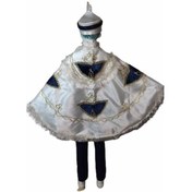 Resim Denbu Tekstil Sünnet Kıyafeti Krem-lacivert Renk 9 Parça Set 