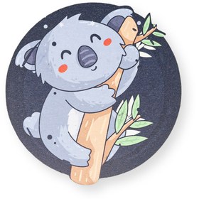 Resim Myros Koala Ahşap Bardak Altlığı Magnet 