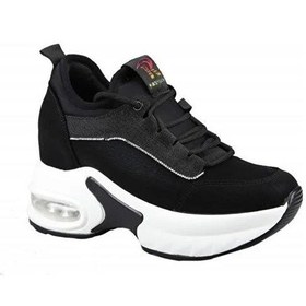 Resim Guja 24k300-2 Gizli Dolgu Taş Detaylı Kadın Spor Ayakkabı Siyah 