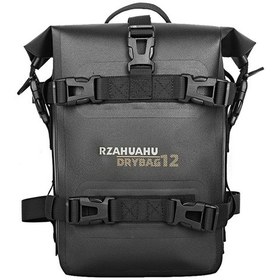 Resim Rzahuahu 556 Polyester + Tpu Motosiklet Crash Bar Çerçeve Çantası Motosiklet Yan Eyer Çantası 